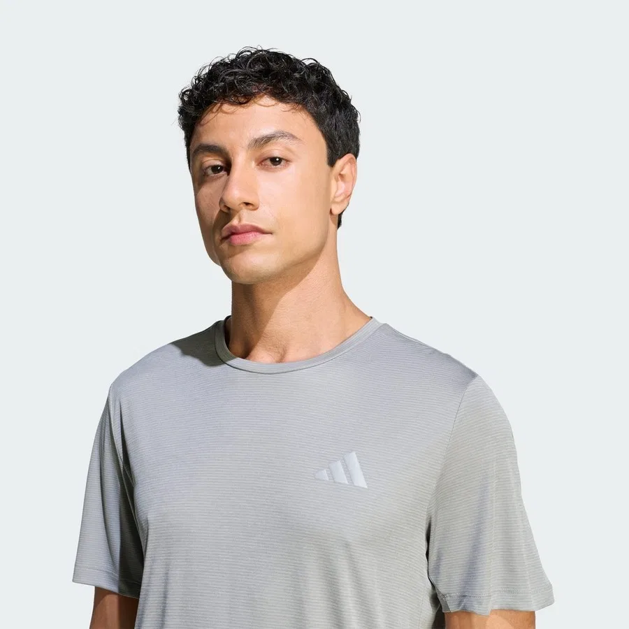 Футболка спортивная с длинным рукавом adidas Performance, Черный — фото 4