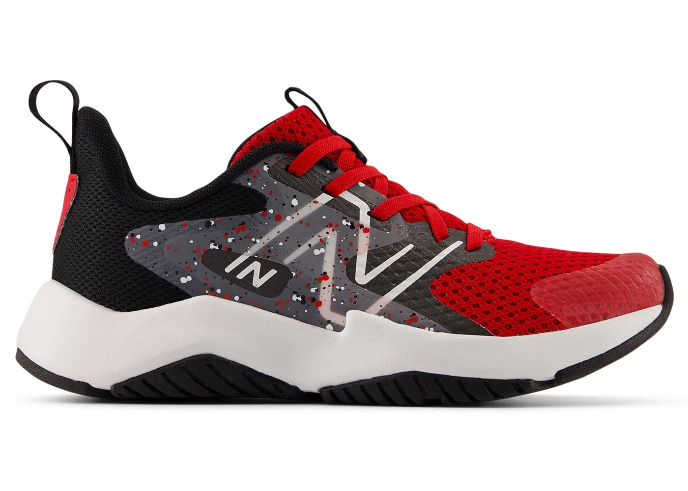 Детские кроссовки беговые Rave Run v2 New Balance, Team Red/Black/Black Cement