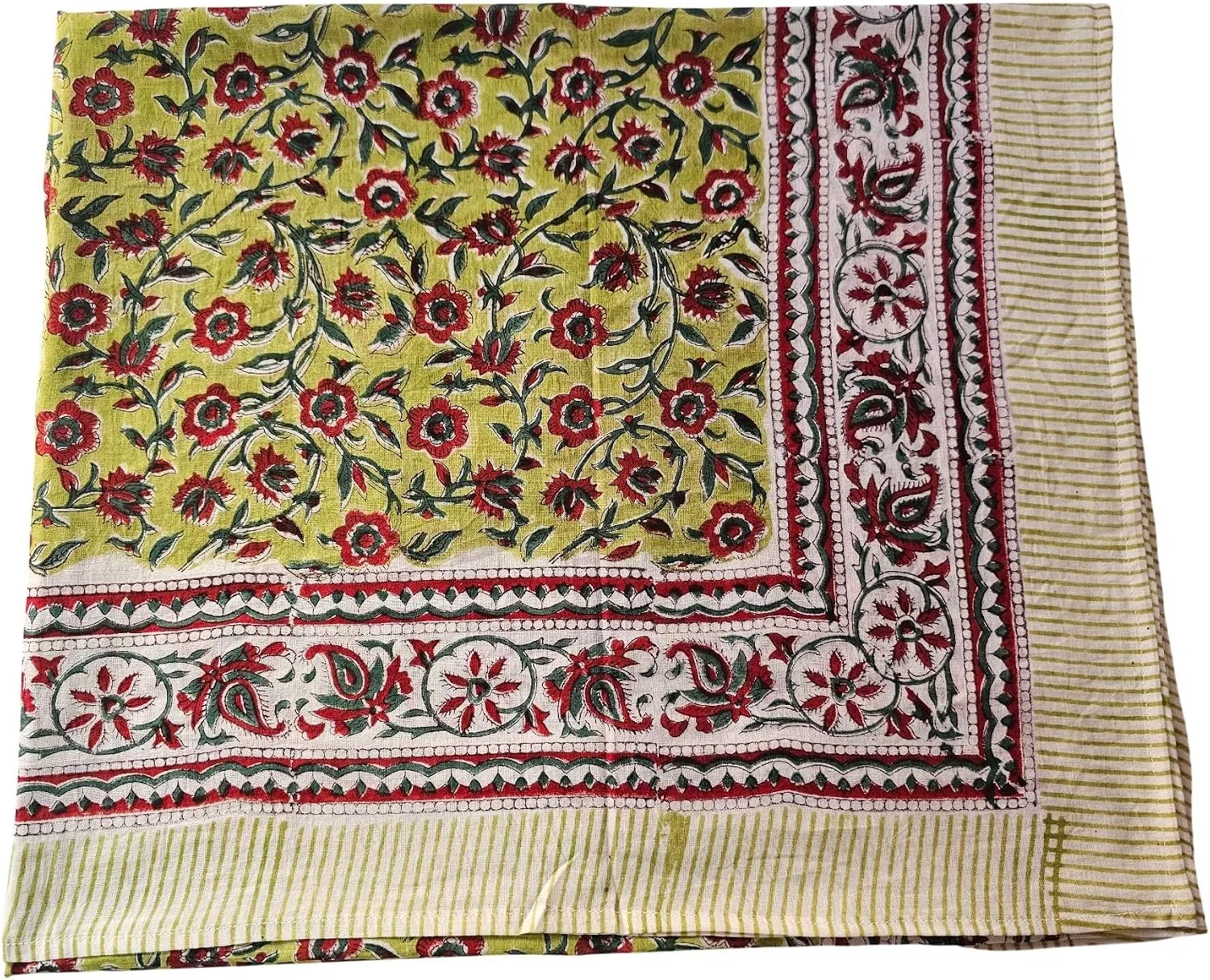 Женский саронг с цветочным принтом Indian Handblock Print, Multicolor — фото 2
