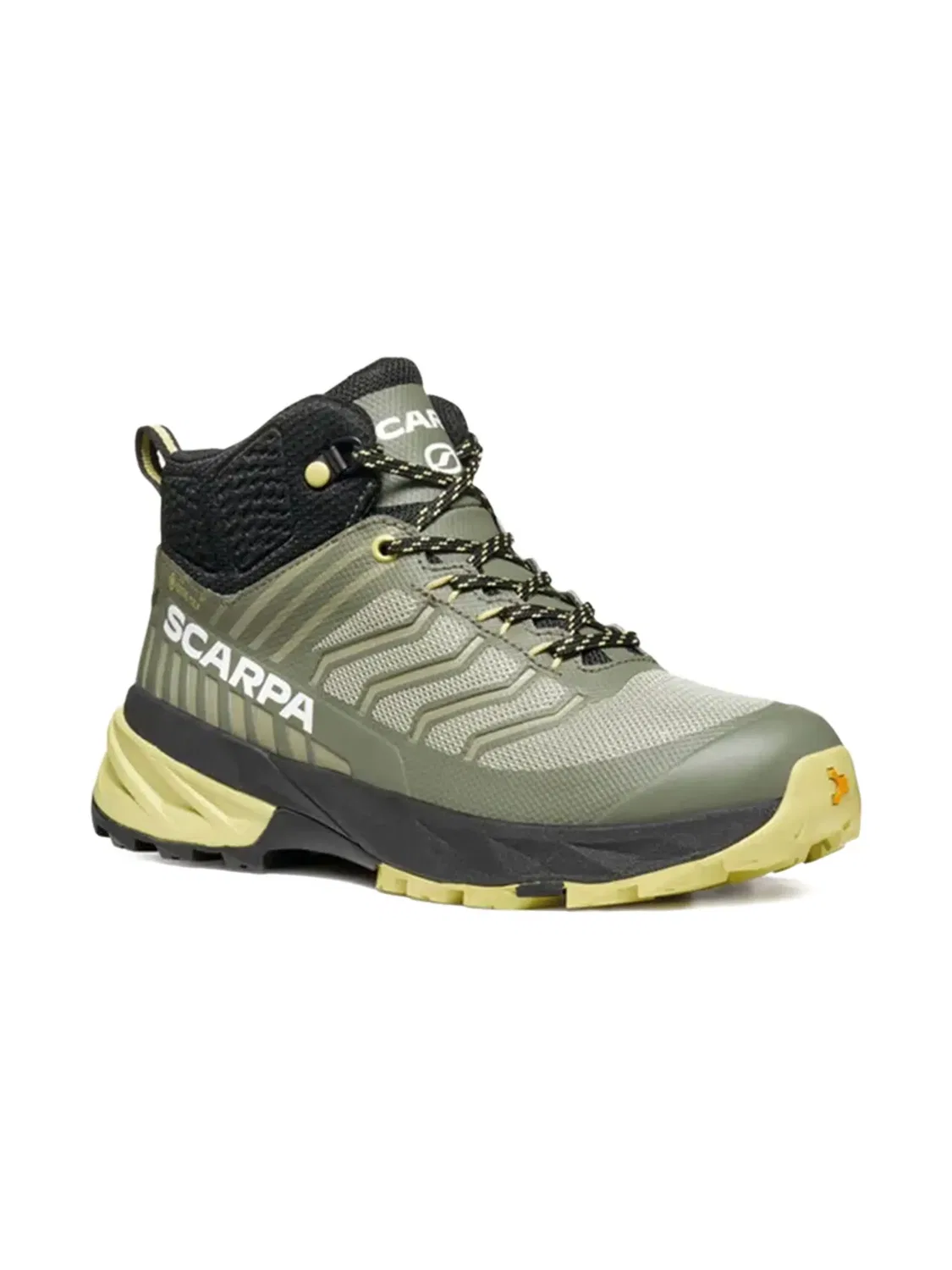 Ботинки Rush Mid зеленые SCARPA, зеленый