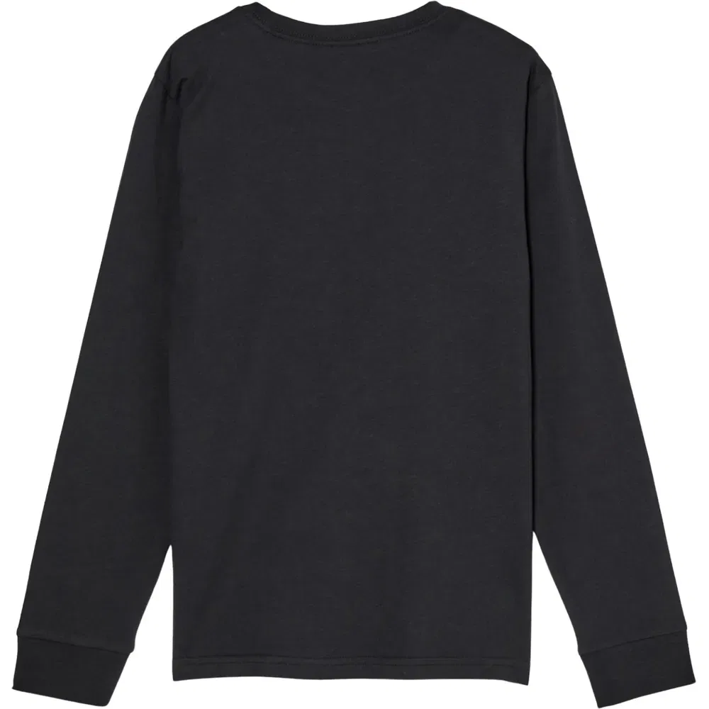Детский свитшот с принтом Quiksilver Flaming, Black — фото 2