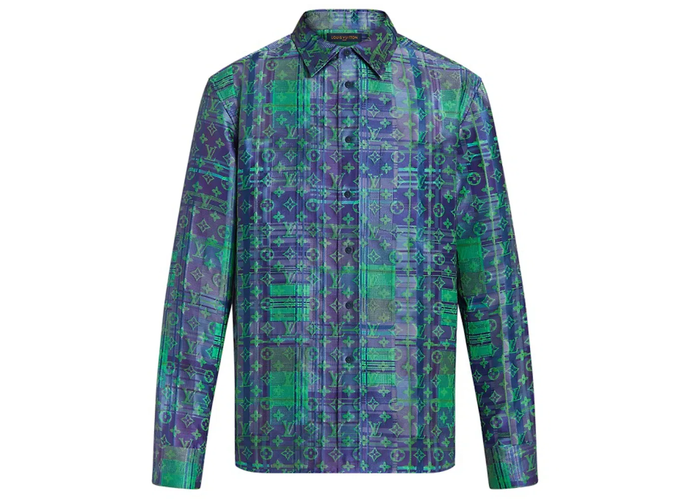 Мужская рубашка оверсайз Oversized Business Shirt Louis Vuitton, Multicolor