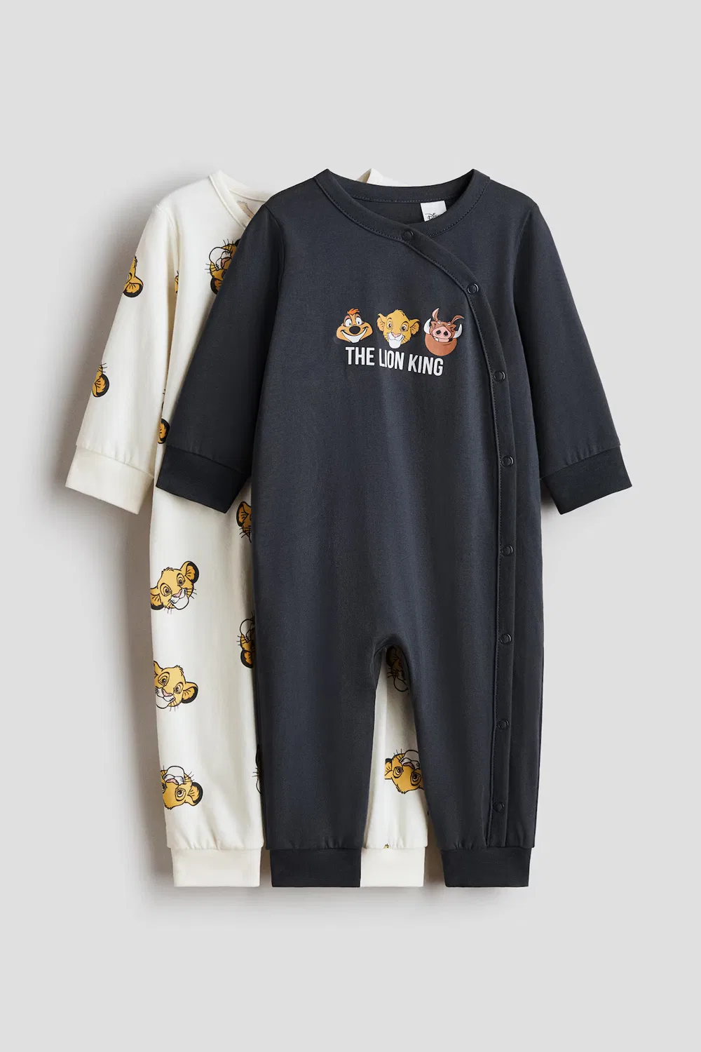Комплект из 2 пижам с принтом H&M, Dunkelgrau/The Lion King