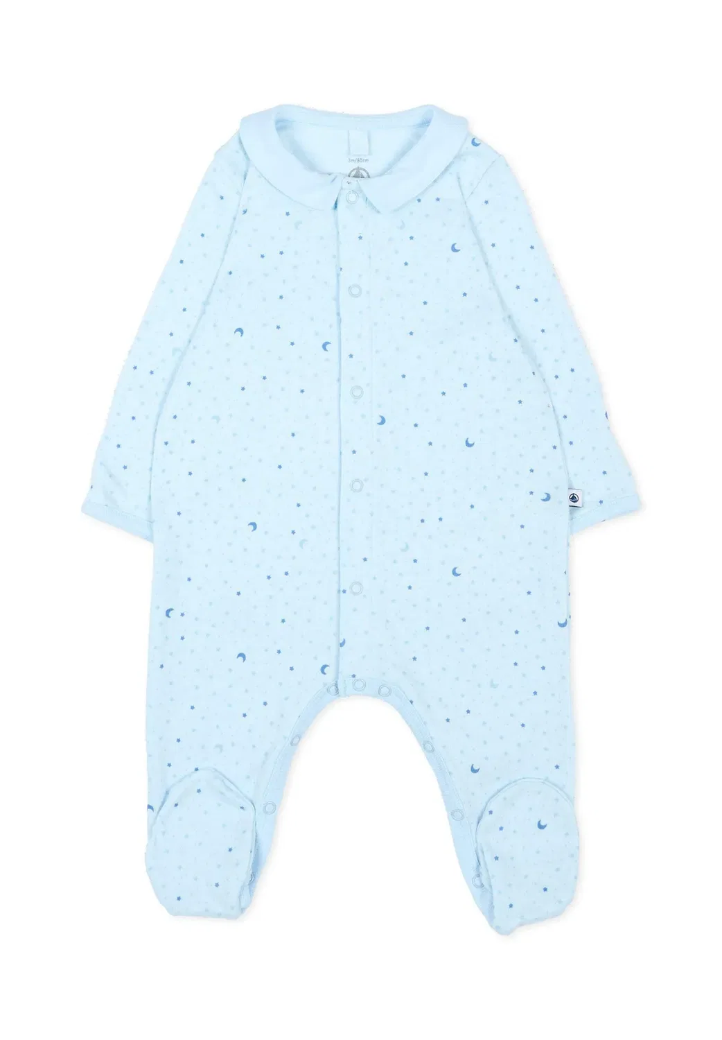 Тутина - спальный комбинезон Petit Bateau, Light Blue