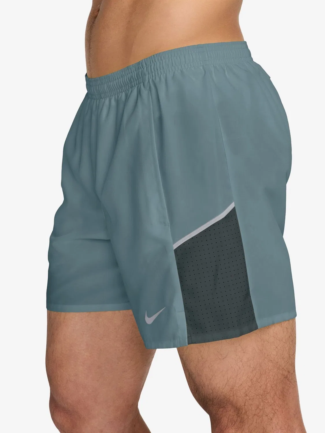 Шорты для бега Miler Dri-FIT 5 дюймов Nike, Mineral Slate — фото 3