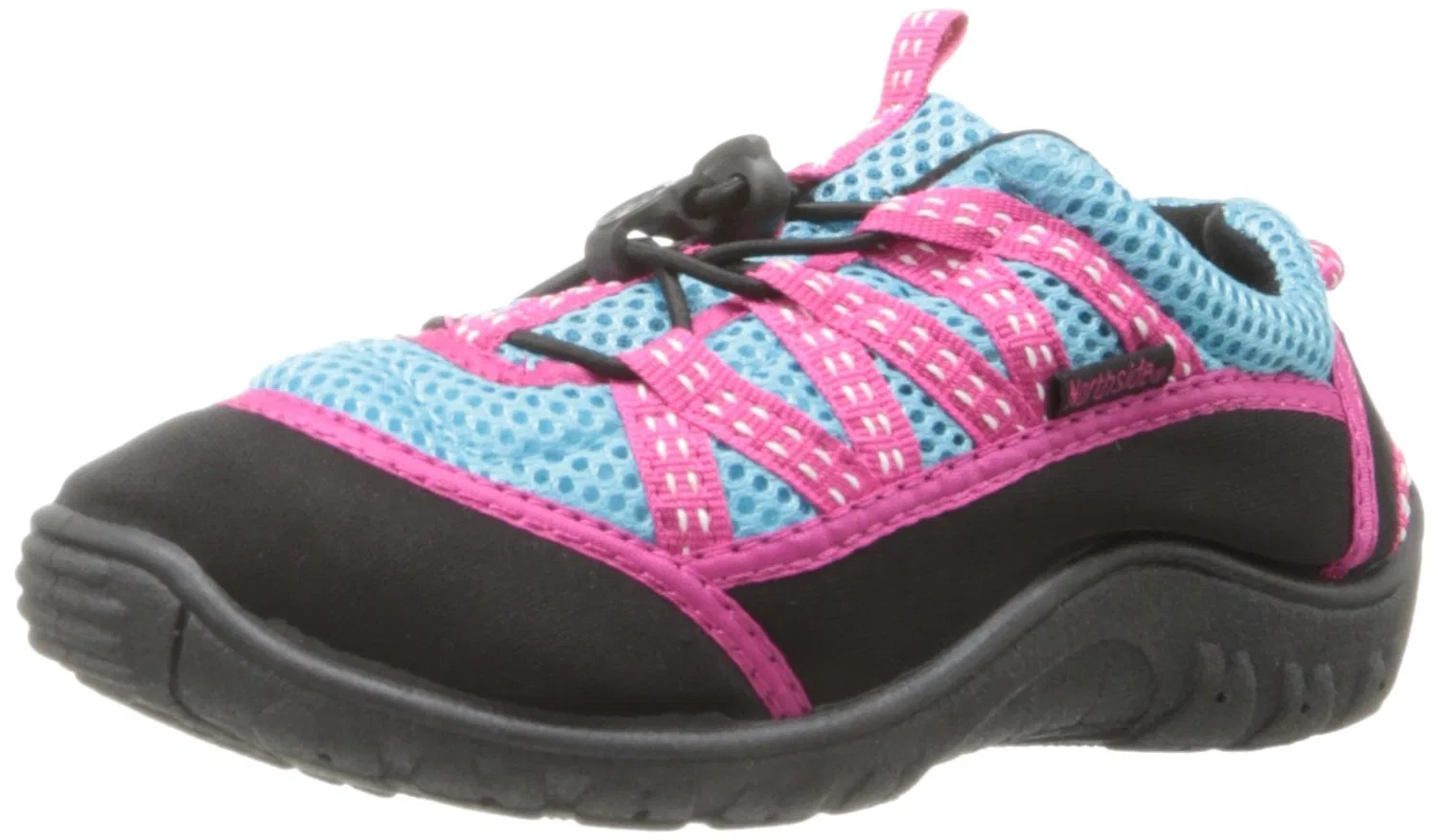 Детские кроссовки для мальчиков с эластичной шнуровкой Brille II Northside, Verde Acqua Fucsia