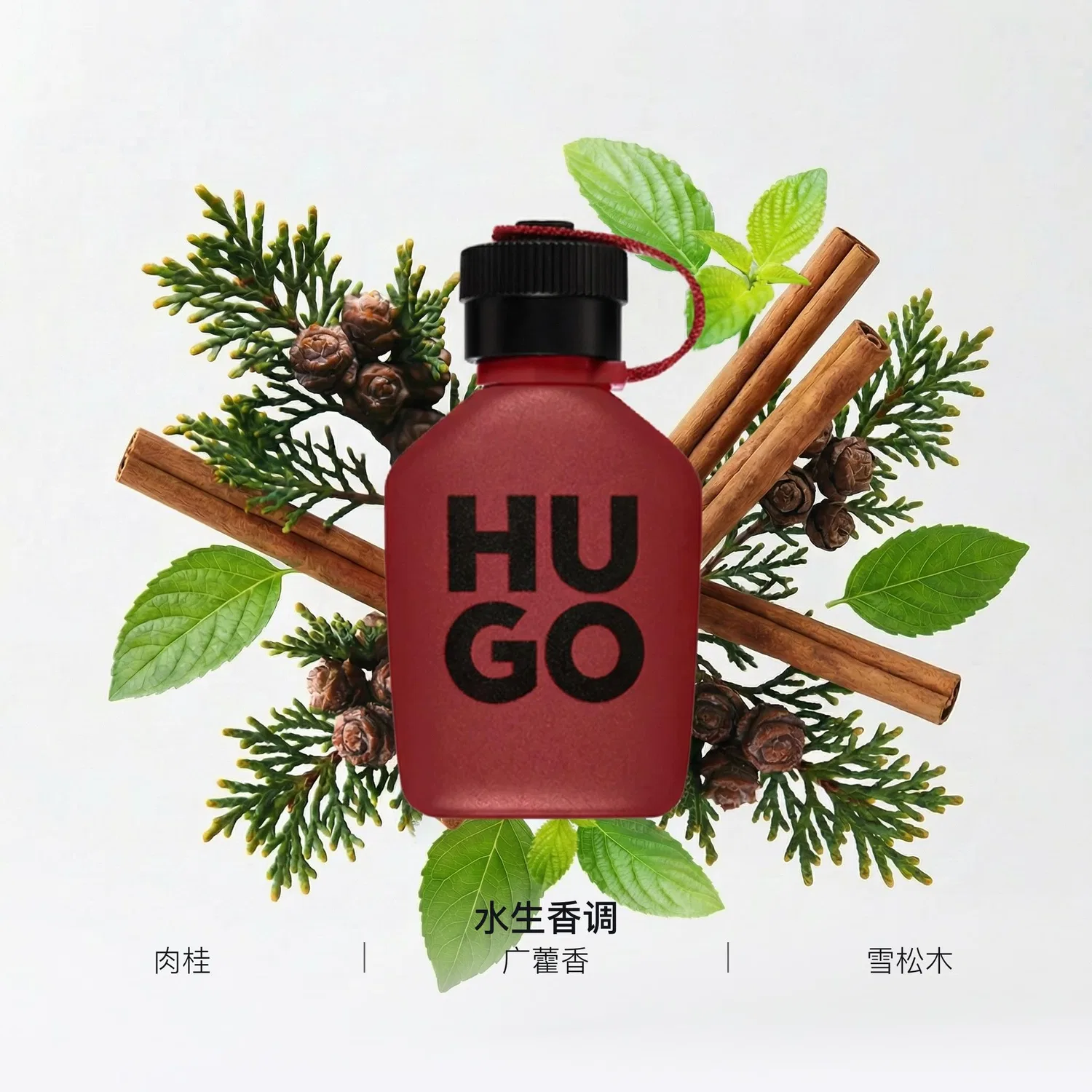 Мужские духи Eau De Parfum Hugo Strong HUGO BOSS, 125 мл — фото 3