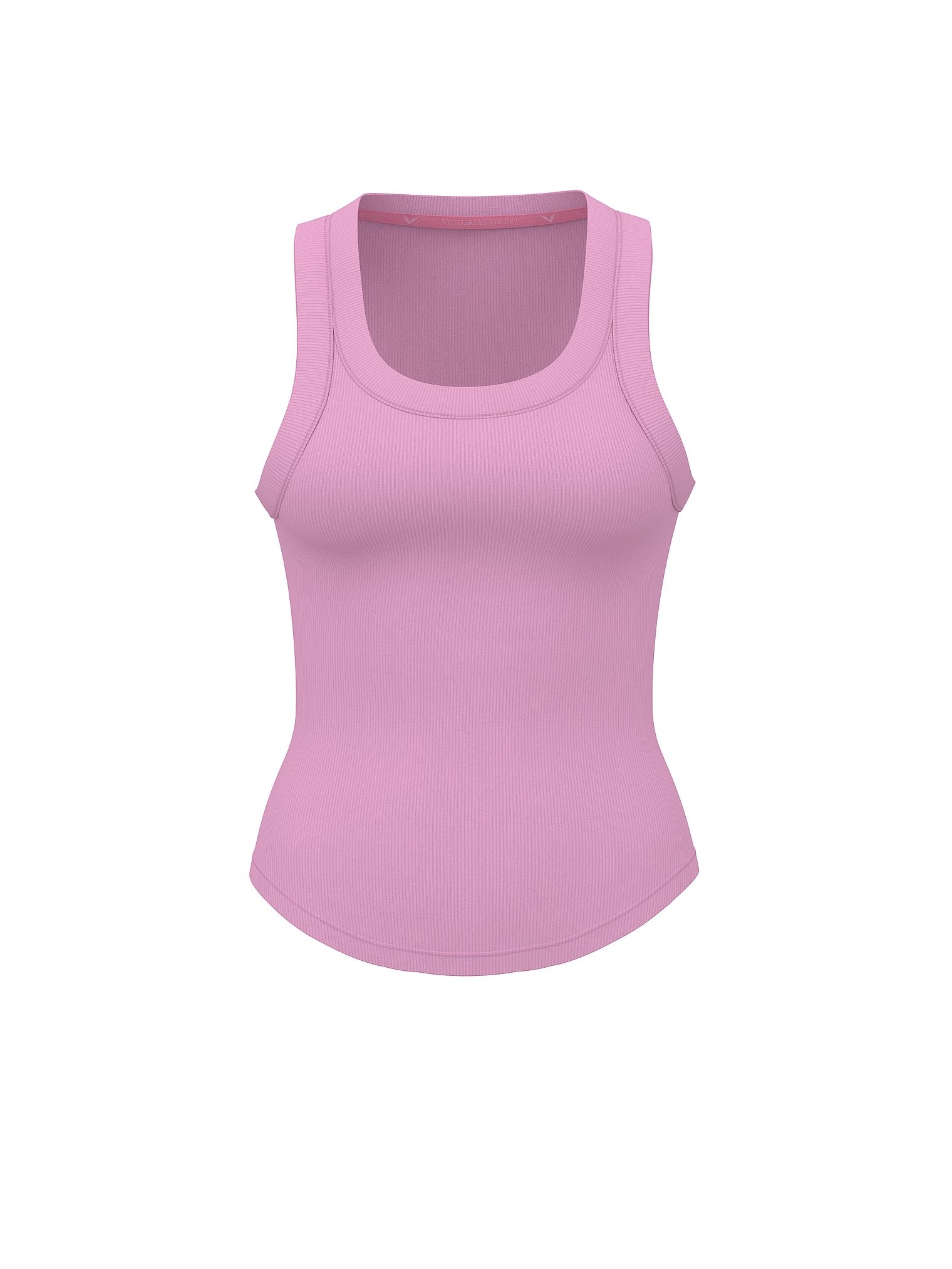 

Топ Victoria's Secret Angel Essentials VS Iconic Rib Racerback Tank, розовый