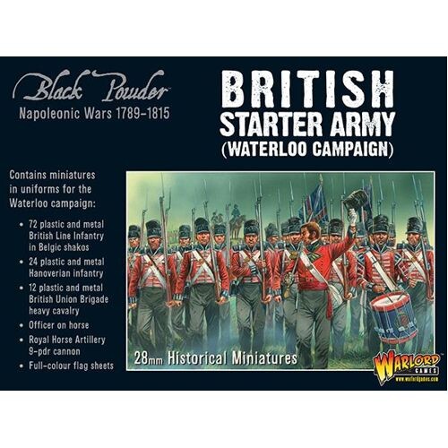 

Фигурки Napoleonic British Starter Army (Waterloo Campaign) Warlord Games