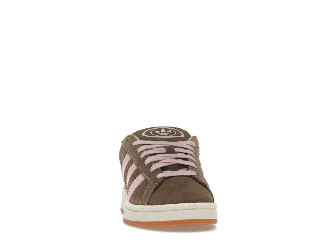 Детские кроссовки lifestyle с замшевым верхом Adidas Campus 00s, Earth Strata Clear Pink Off White — фото 2