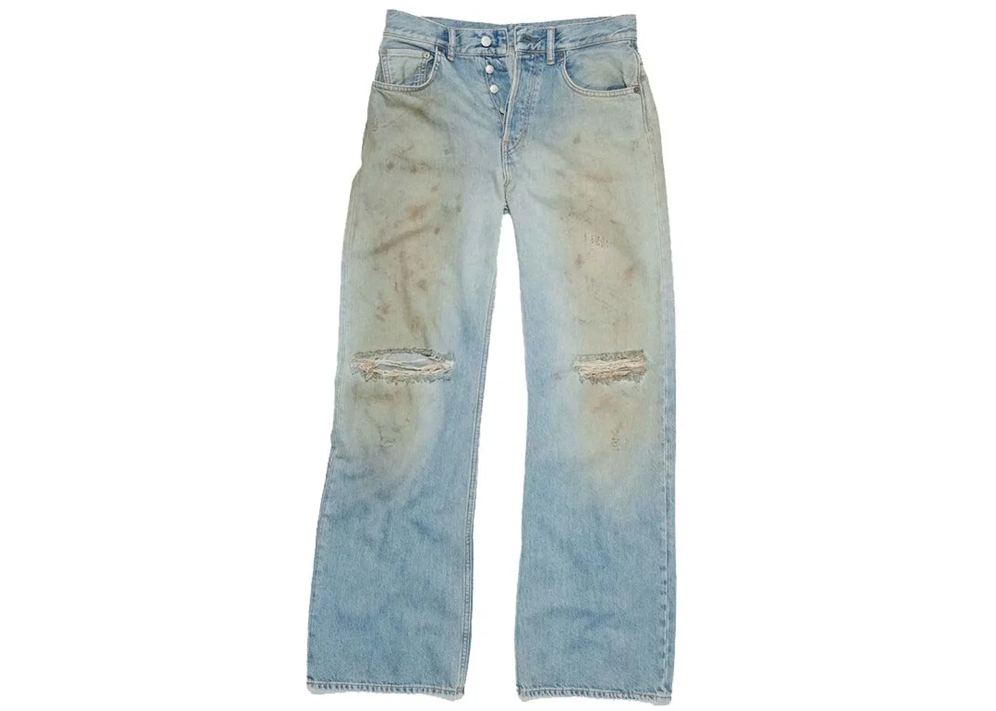 Мужские джинсы свободного кроя Super Baggy Fit Acne Studios, Mid Blue