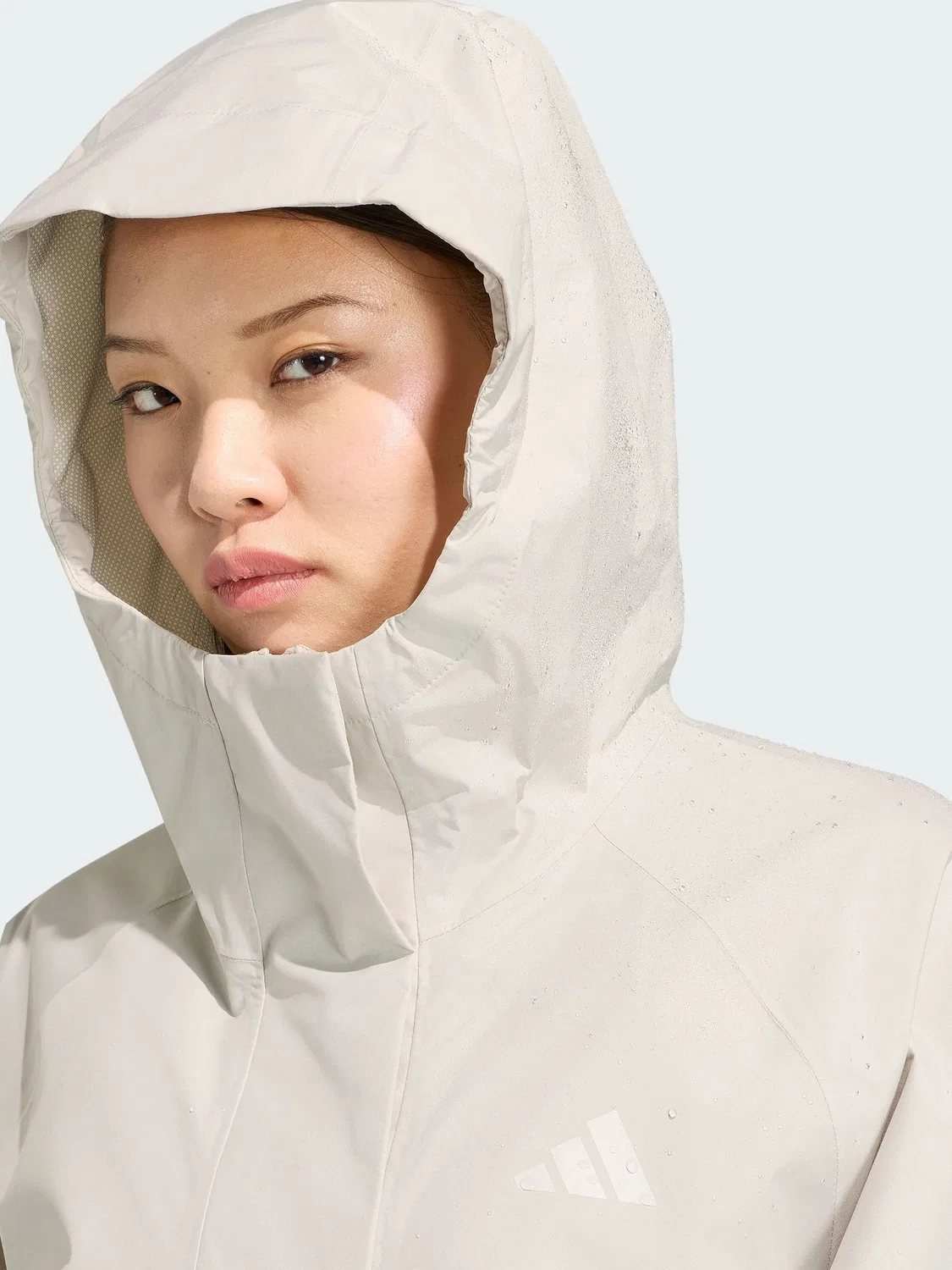 Куртка-дождевик adidas Cream Essentials — фото 3