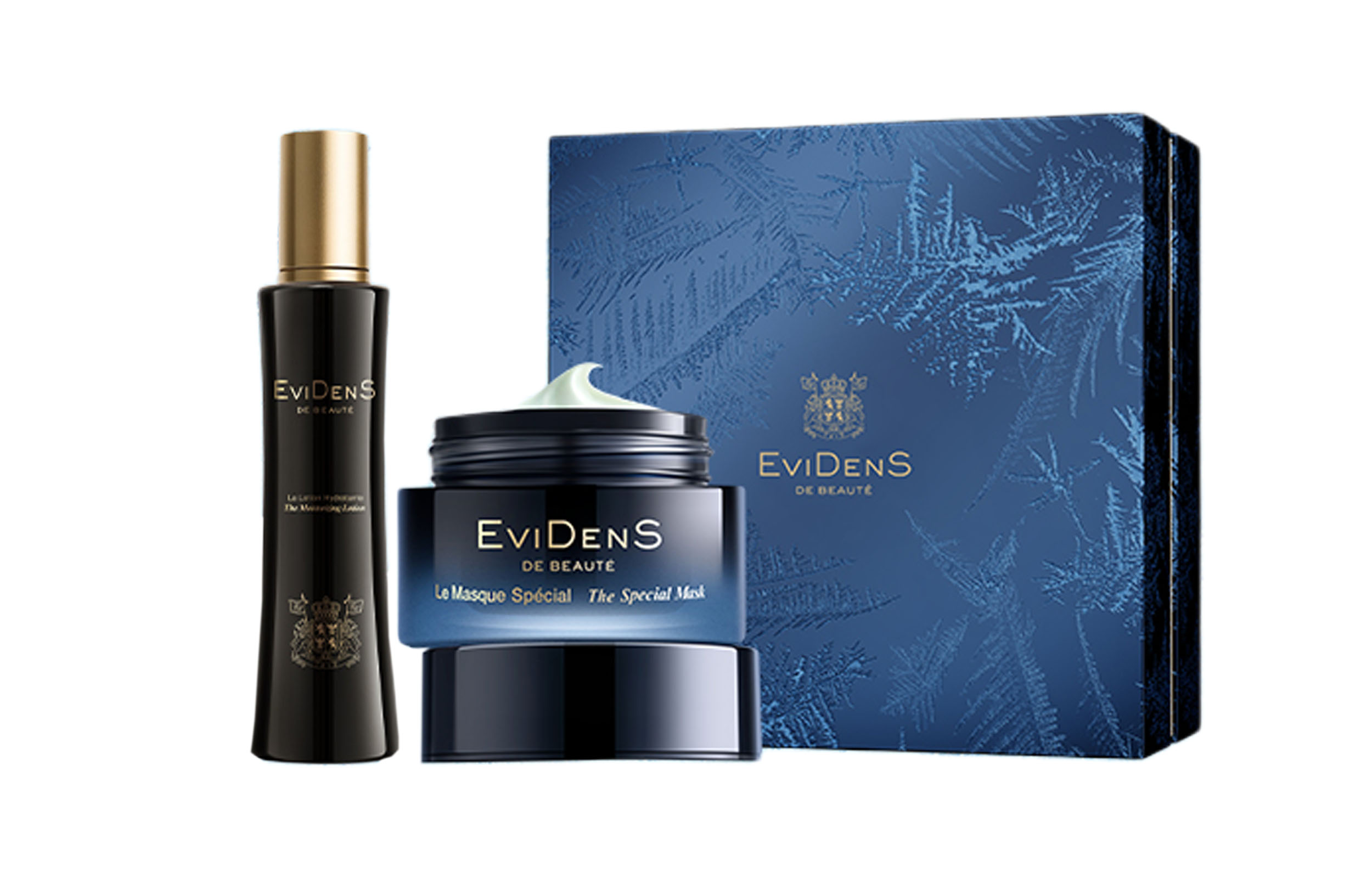 

2 Super Limited CP Box успокаивающая, увлажняющая и восстанавливающая коллагеновая вода 200ml+2 супер маска 50ml Evidens