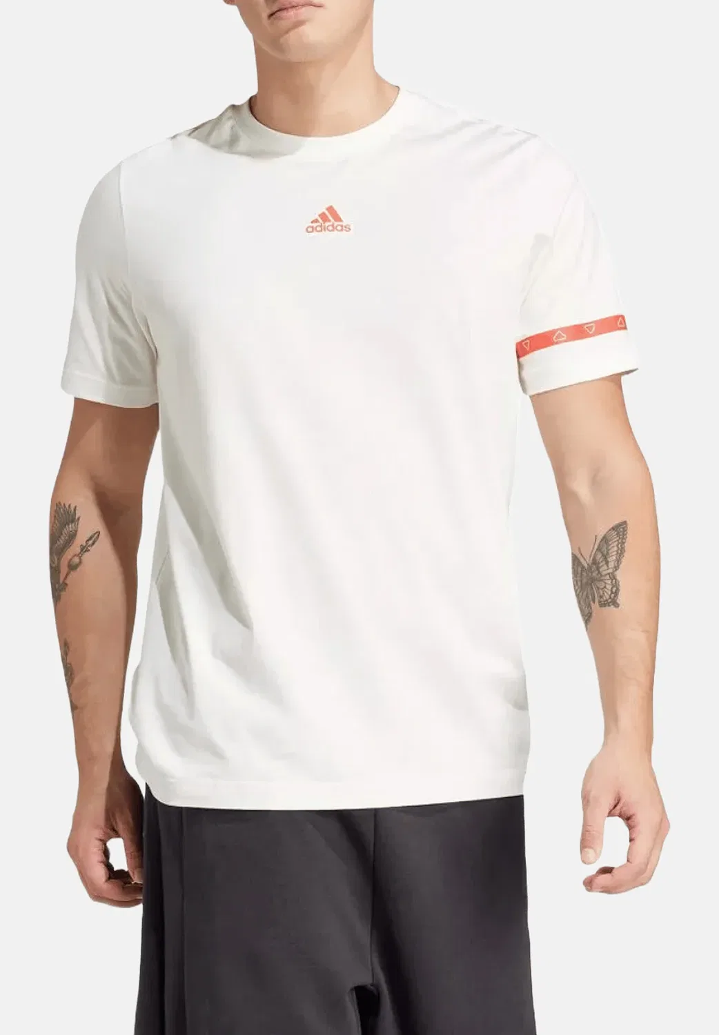 Футболка для футбола - текстиль - футболки - спортивная футболка Adidas Performance, Weiss — фото 2