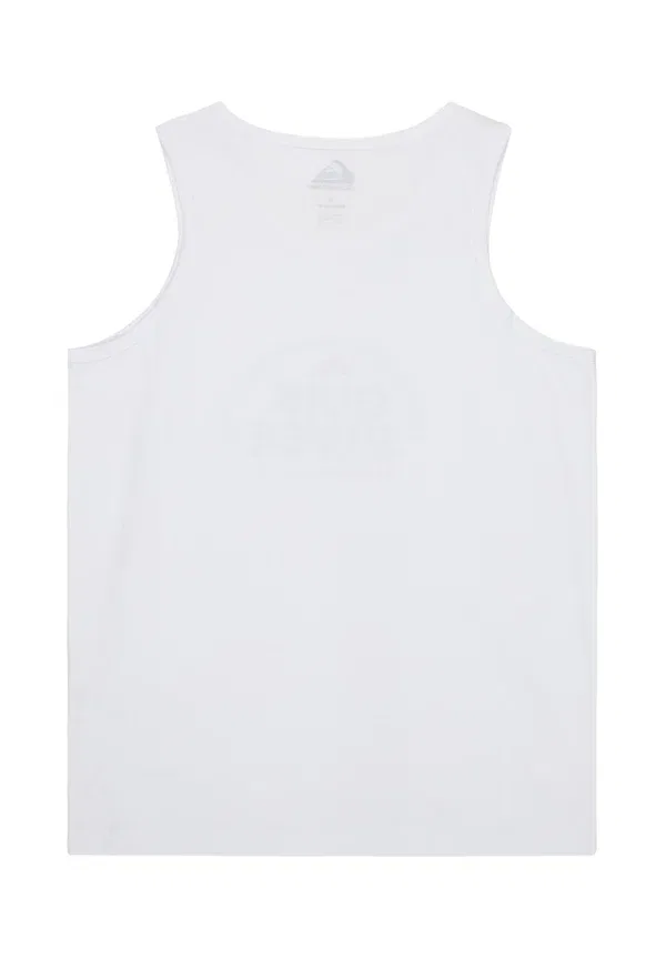 Топ хлопковый Tank 8-16, Quiksilver, off-white, белый — фото 2