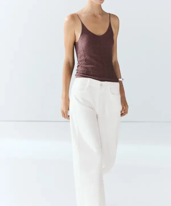 Широкие брюки Fluid, Massimo Dutti