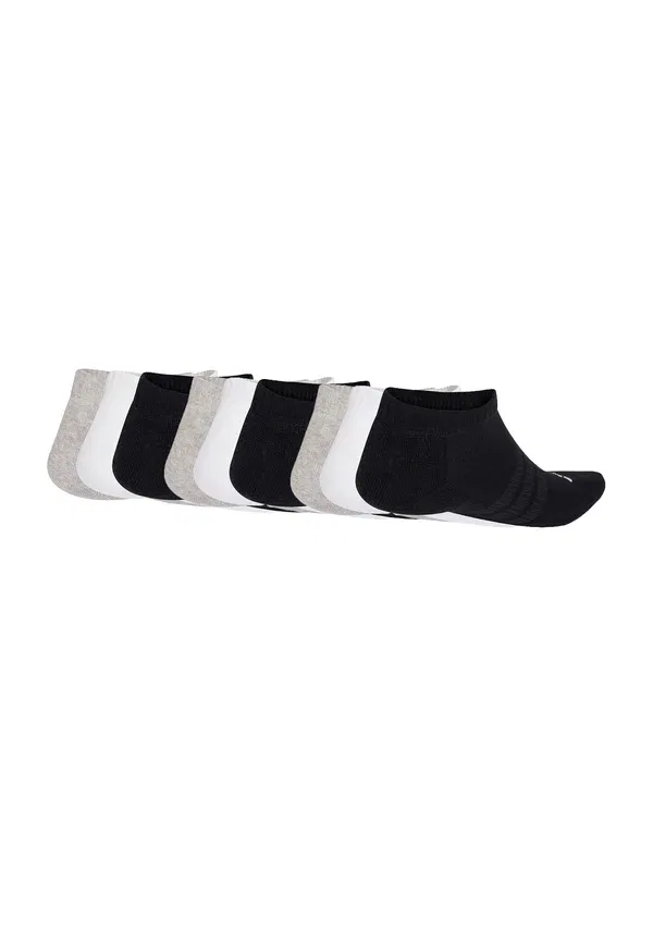Унисекс мягкие низкие носки Essentials, набор из 9 пар - носки для кроссовок Adidas Performance, белый/черный/серый — фото 2