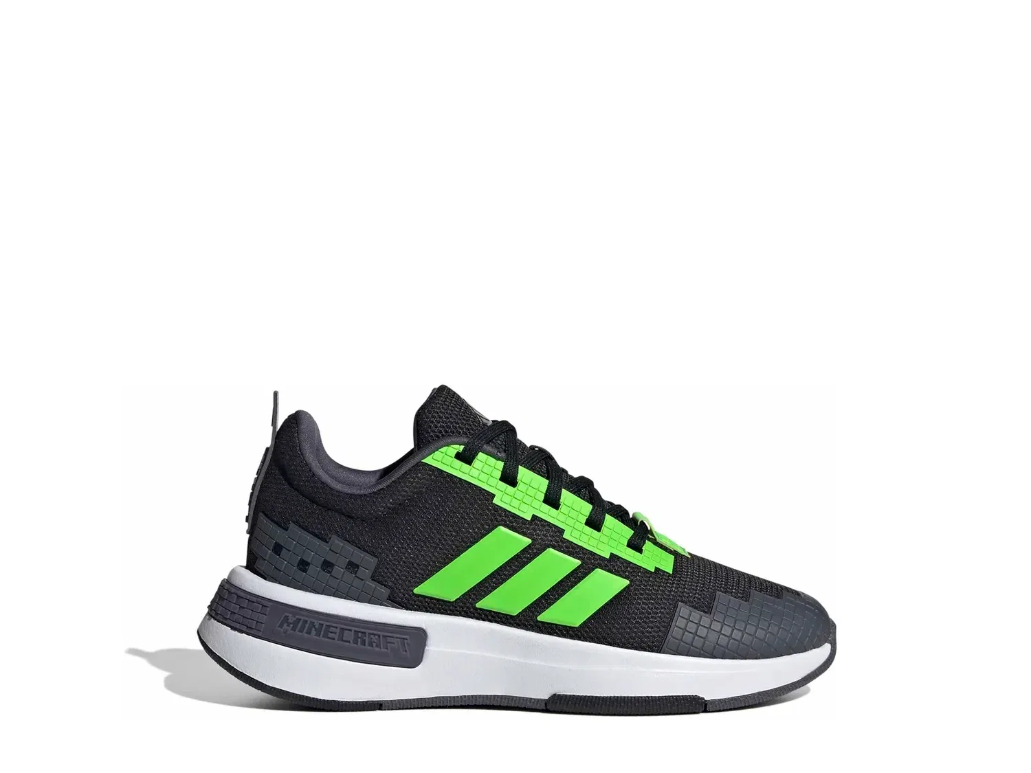 Кроссовки Minecraft Pro Sneaker, детские, adidas, Black/Green — фото 3