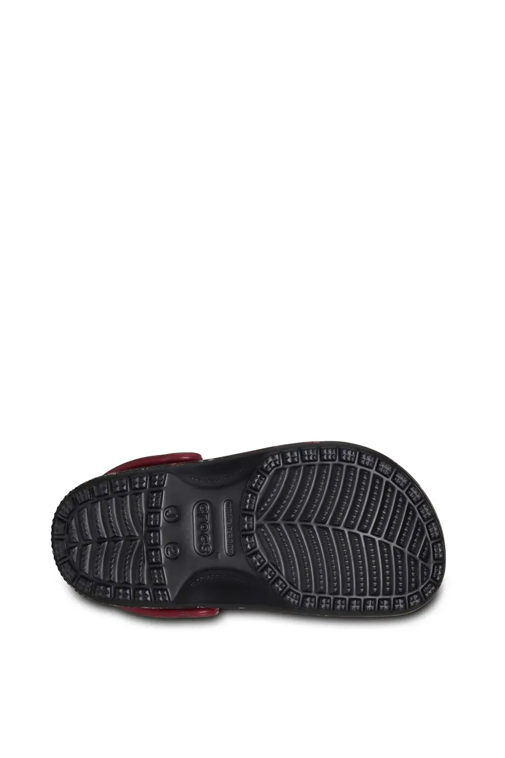 Детские классические клоги с графическим принтом Crocs, Black — фото 4