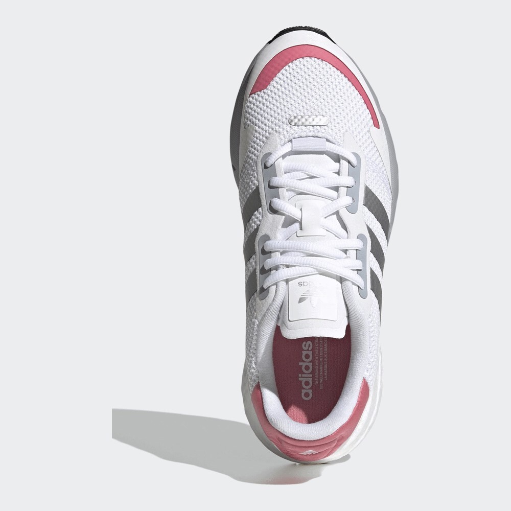 Кроссовки Adidas Originals Zx 1K Boost , footwear white/silver metallic/hazy rose — фото 3