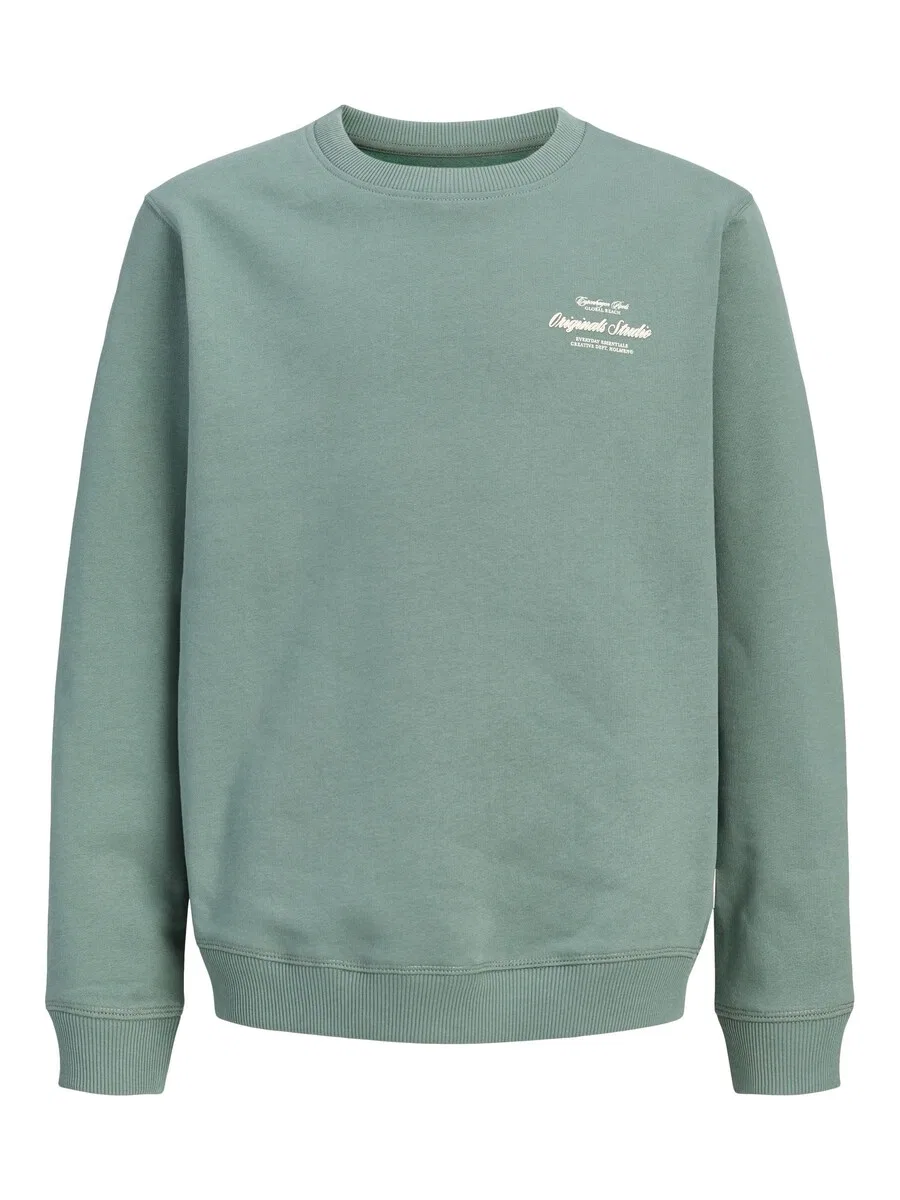 Детская толстовка мятного цвета Jack & Jones Junior