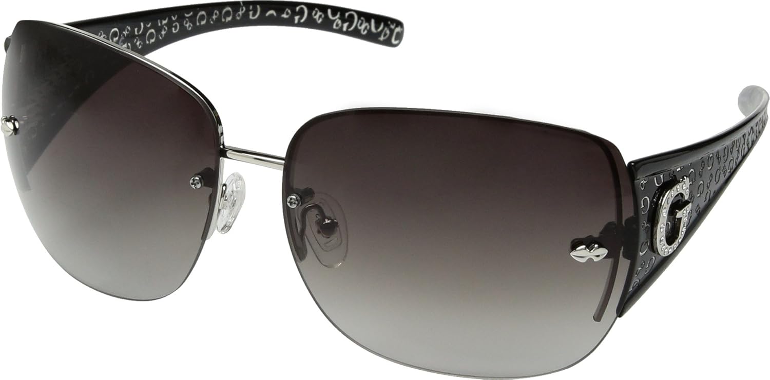 

Женские очки GUESS GU6489F, черные/дымчатые градиентные линзы, один размер