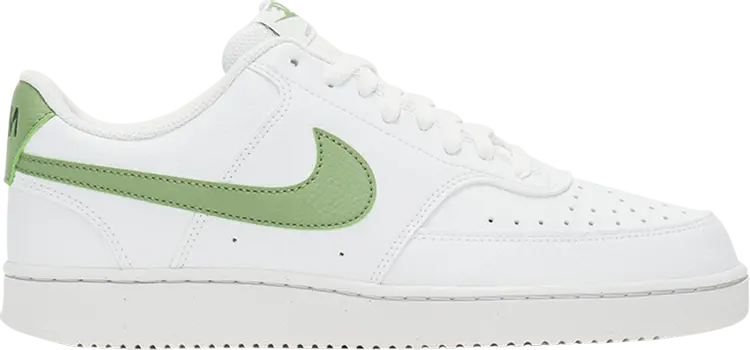 

Кроссовки Nike Court Vision Low Next Nature 'White Oil Green', белый