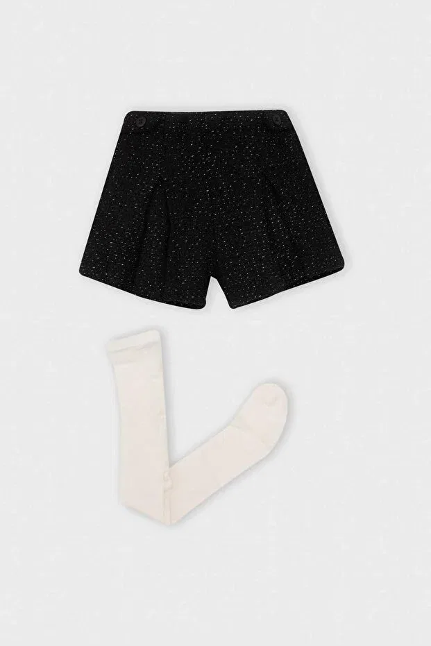 Детский комплект колготок хлопковый Defacto, Black-Bk27