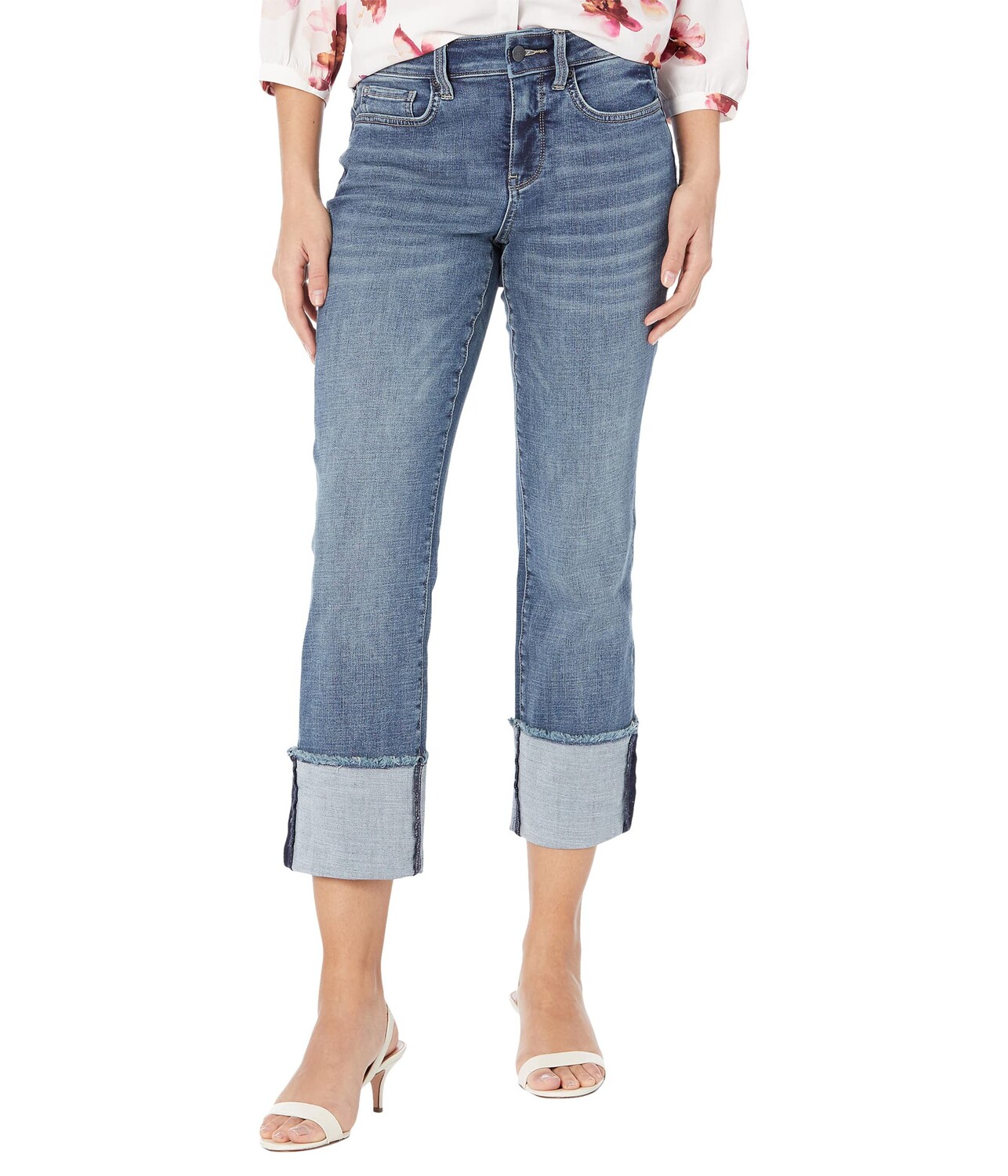 

Джинсы NYDJ, Marilyn Ankle Bon Voyage Embroidery in Rockie