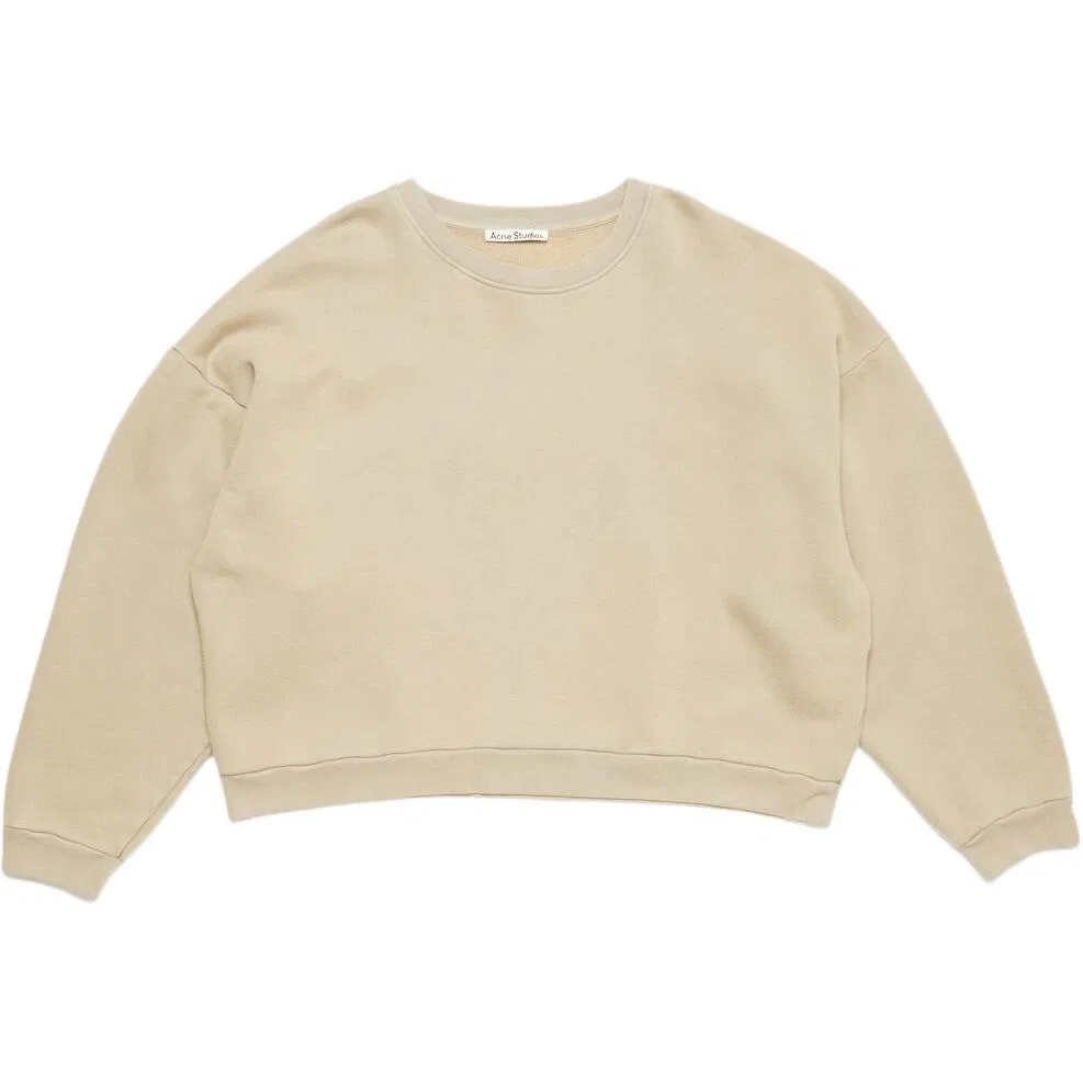 Свитер с логотипом Acne Studios, Earth Gray