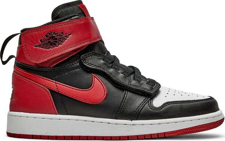 

Кроссовки Air Jordan 1 High FlyEase GS Black Gym Red, черный, Черный;красный, Кроссовки Air Jordan 1 High FlyEase GS Black Gym Red, черный