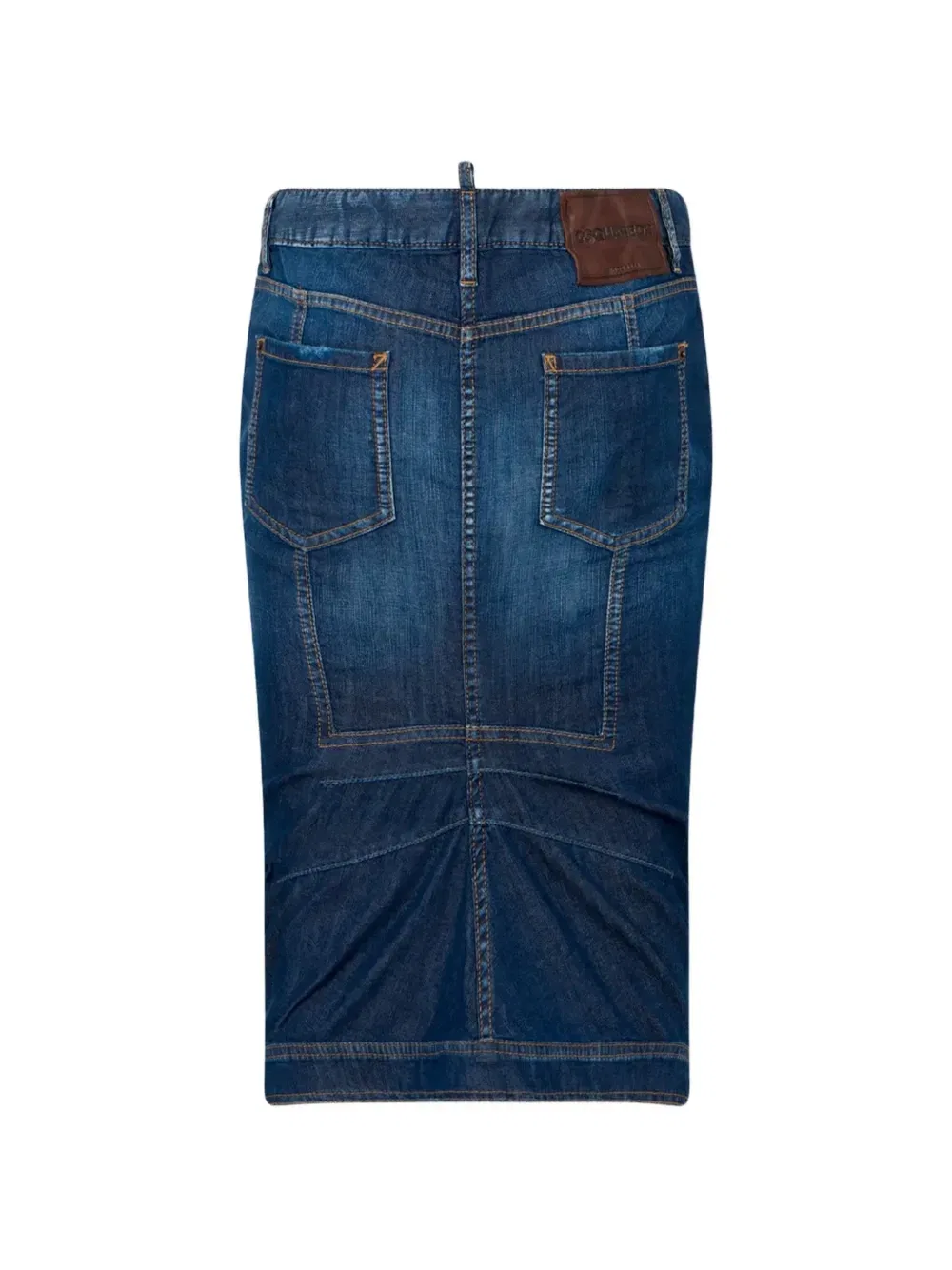 Мини-юбка Kick Dsquared2, синий — фото 2
