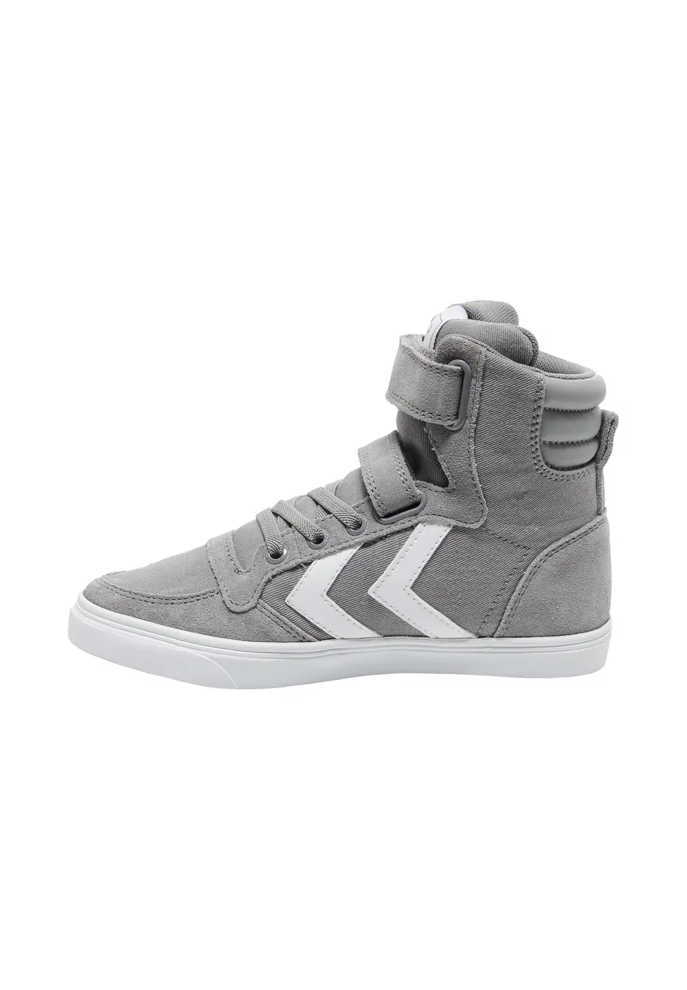 Унисекс кроссовки Slimmer Stadil High Jr - высокие кроссовки Hummel, Frost Grey