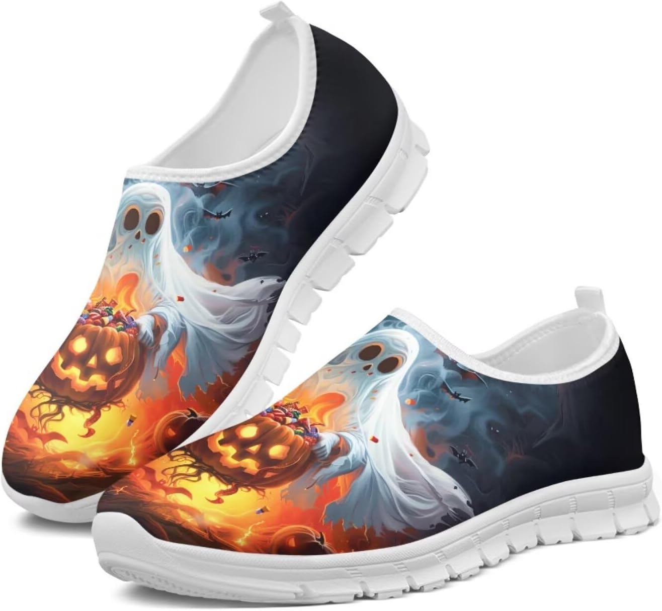 

Мужские беговые кроссовки Легкие дышащие прогулочные кроссовки EVA Модные противоскользящие спортивные кроссовки для фитнеса Размер 5-14 Белая подошва Ocxbuir