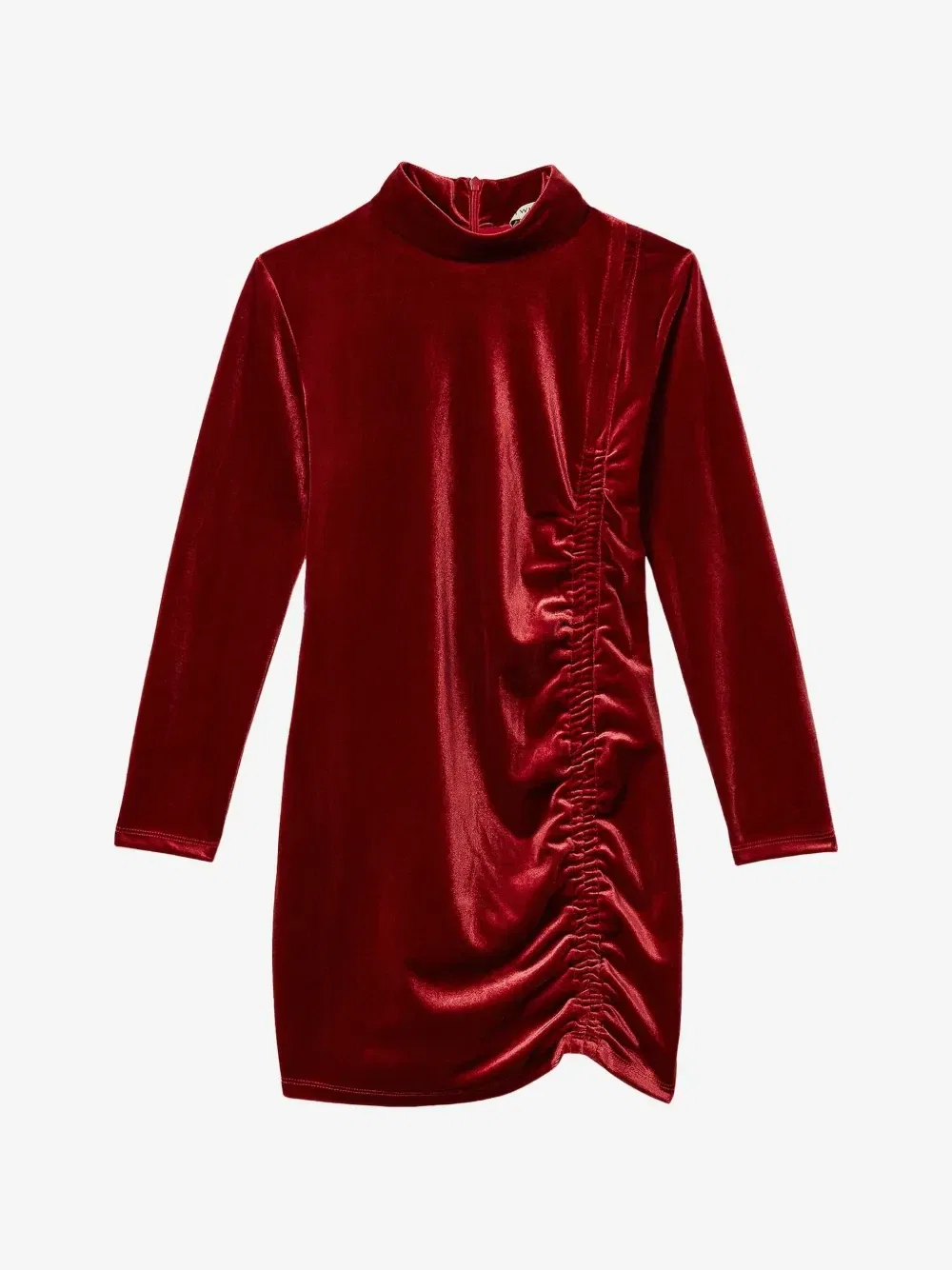 Короткое платье со сборками Twinset Kids, красный