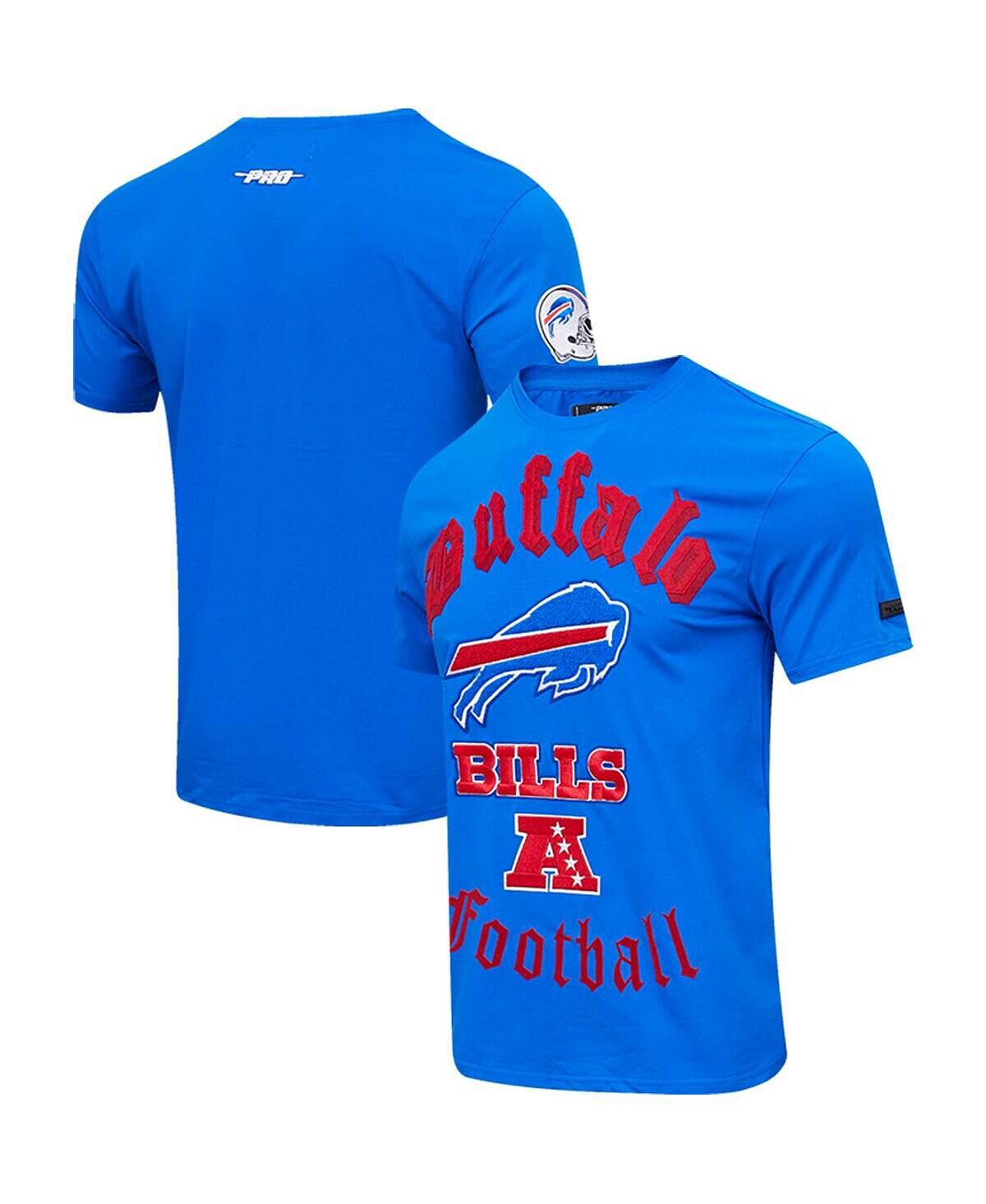 

Мужская футболка royal buffalo bills old english Pro Standard