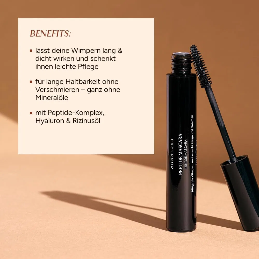 Тушь для ресниц Peptide Mascara, junglück, 8 мл, Black — фото 2