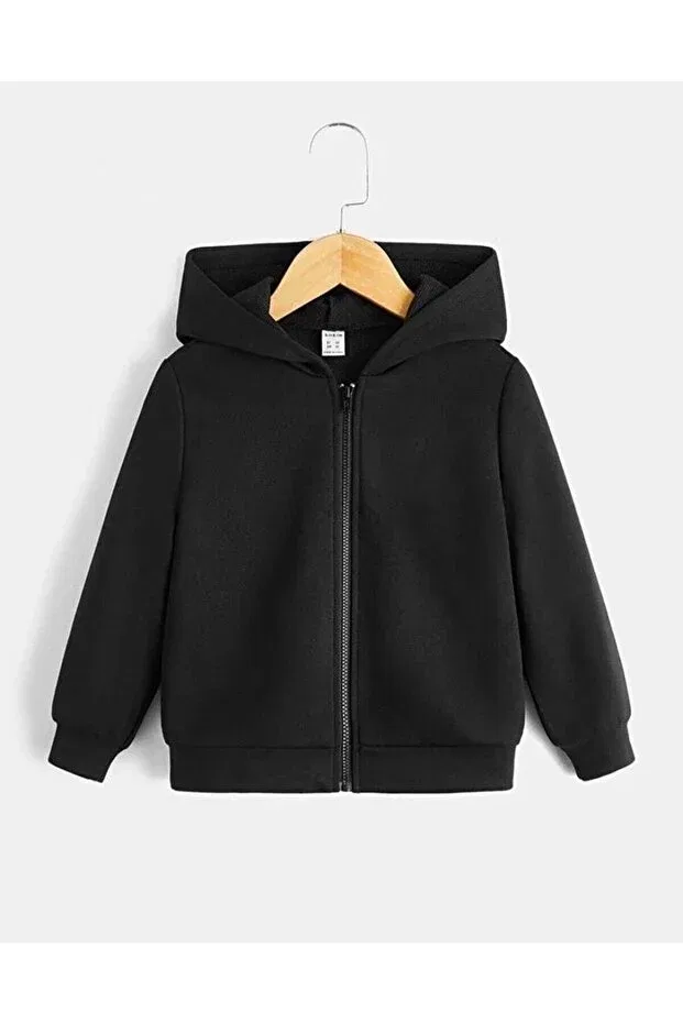 Детское худи с капюшоном оверсайз Novibe, Black