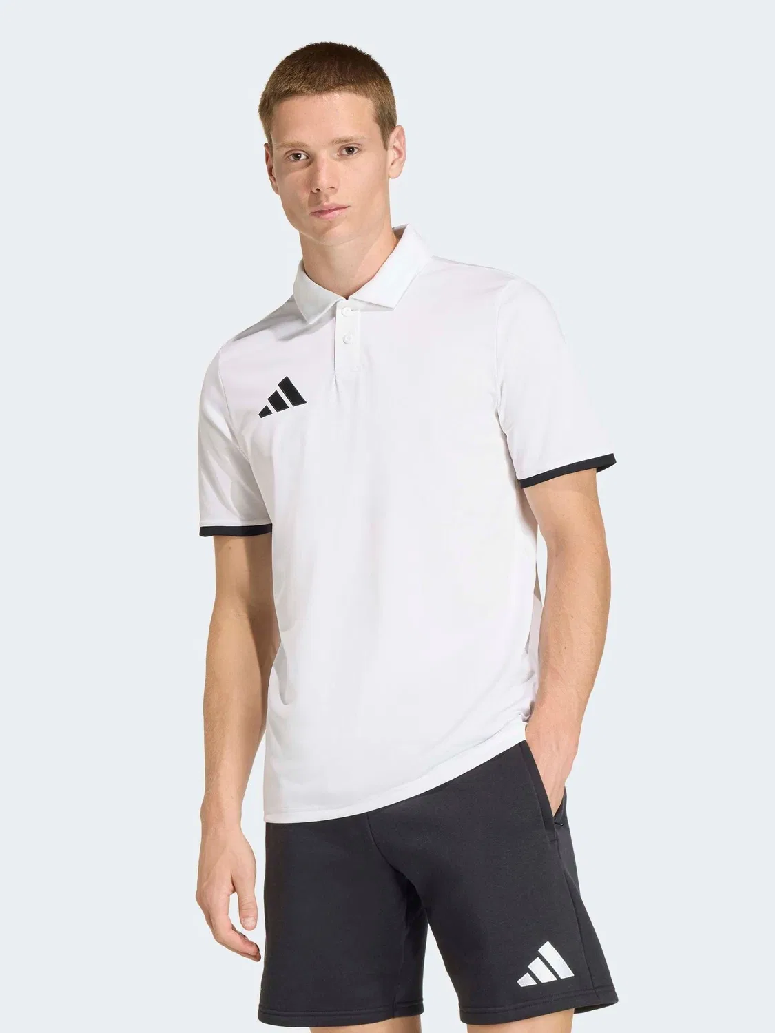 Поло adidas ENT26, белый