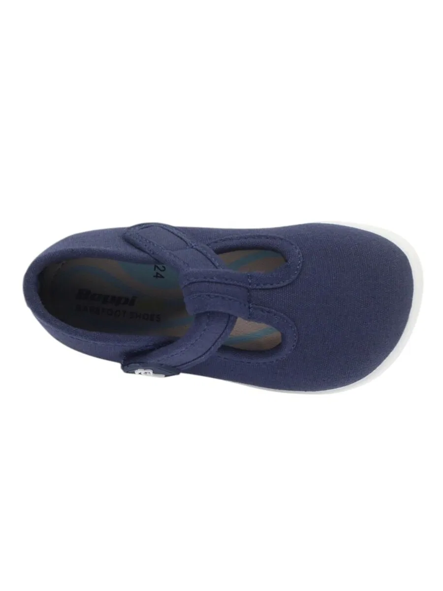 Кроссовки Beppi First-Step 'Canvas Shoe' темно-синего цвета — фото 4