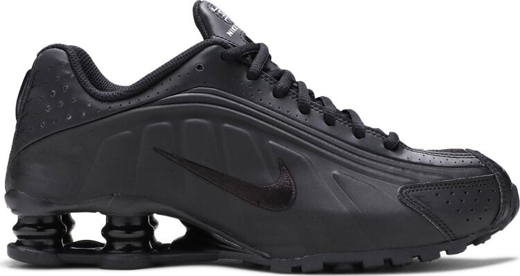 

Кроссовки Nike Shox R4 GS 'Triple Black', черный