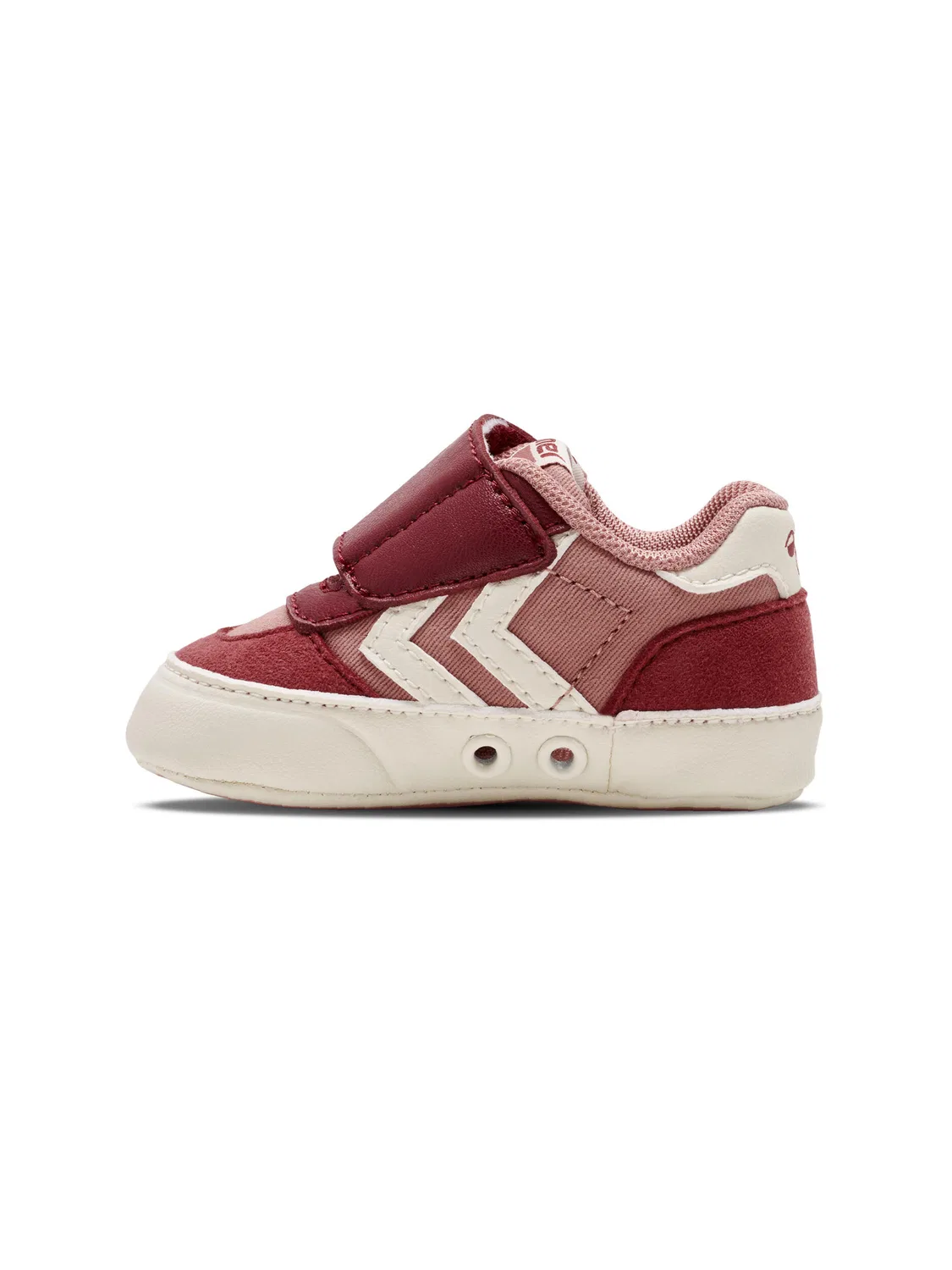 Детские кроссовки с липучкой Stadil Low Hummel, Altrosa