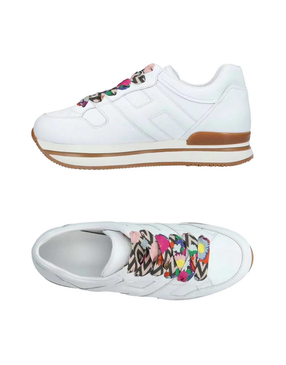 Кожаные кроссовки Hogan, белый