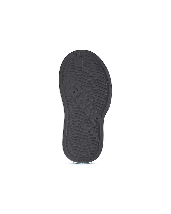 Детские кроссовки для девочек с принтом Miles Block Native, Gravity Grey/Shell White/Dinosaur Block — фото 3