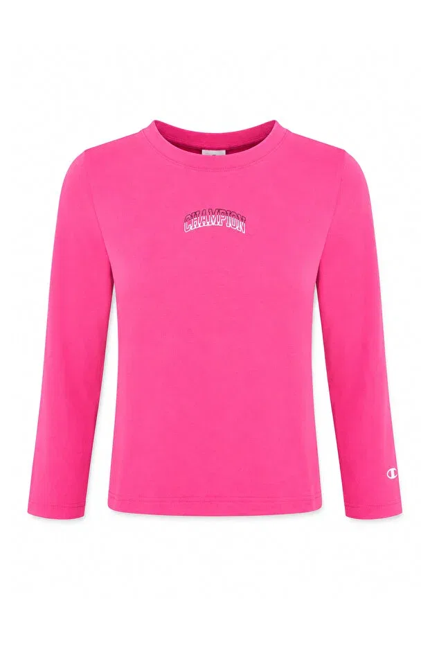 Детские свитшот для девочек с длинным рукавом Champion, Pink