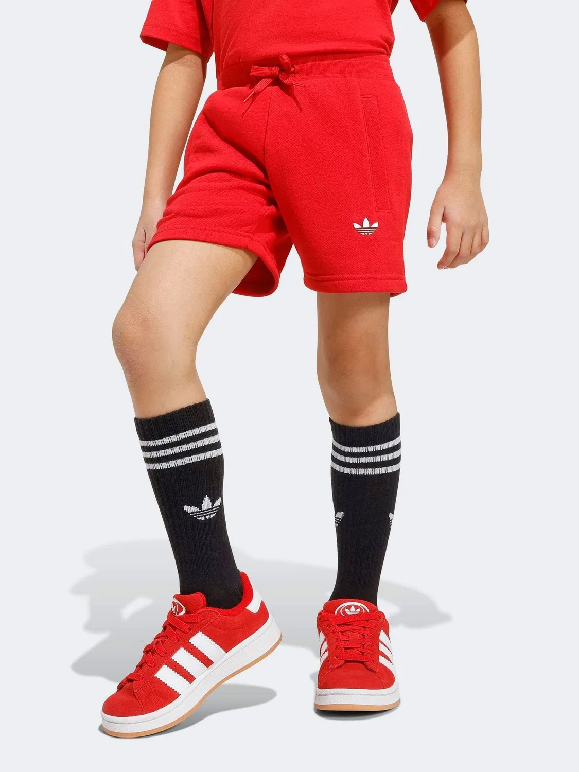 Спортивный костюм Trefoil, adidas Originals, красный — фото 4