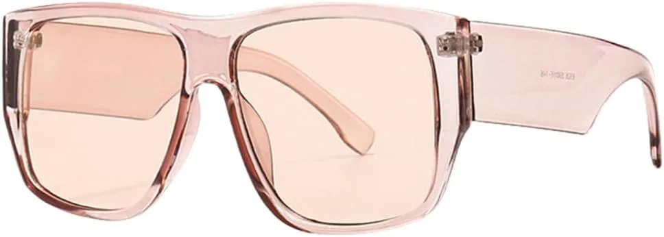 

Солнцезащитные очки с градиентными линзами 2027 года, большие солнцезащитные очки в стиле ретро, ​​квадратные солнцезащитные очки для женщин MTZJH, Wty005 Pinktea