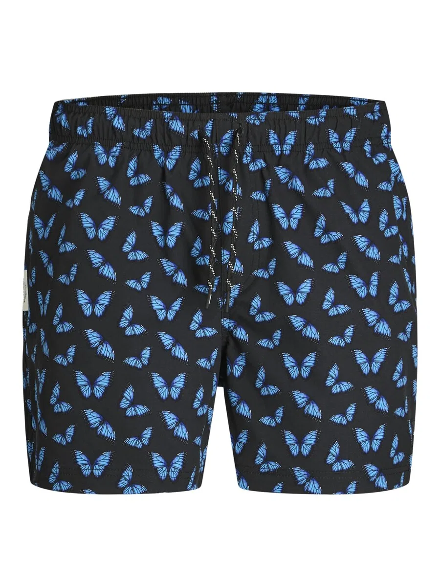 Детские пляжные шорты 'JJMaui' черного цвета Jack & Jones Junior