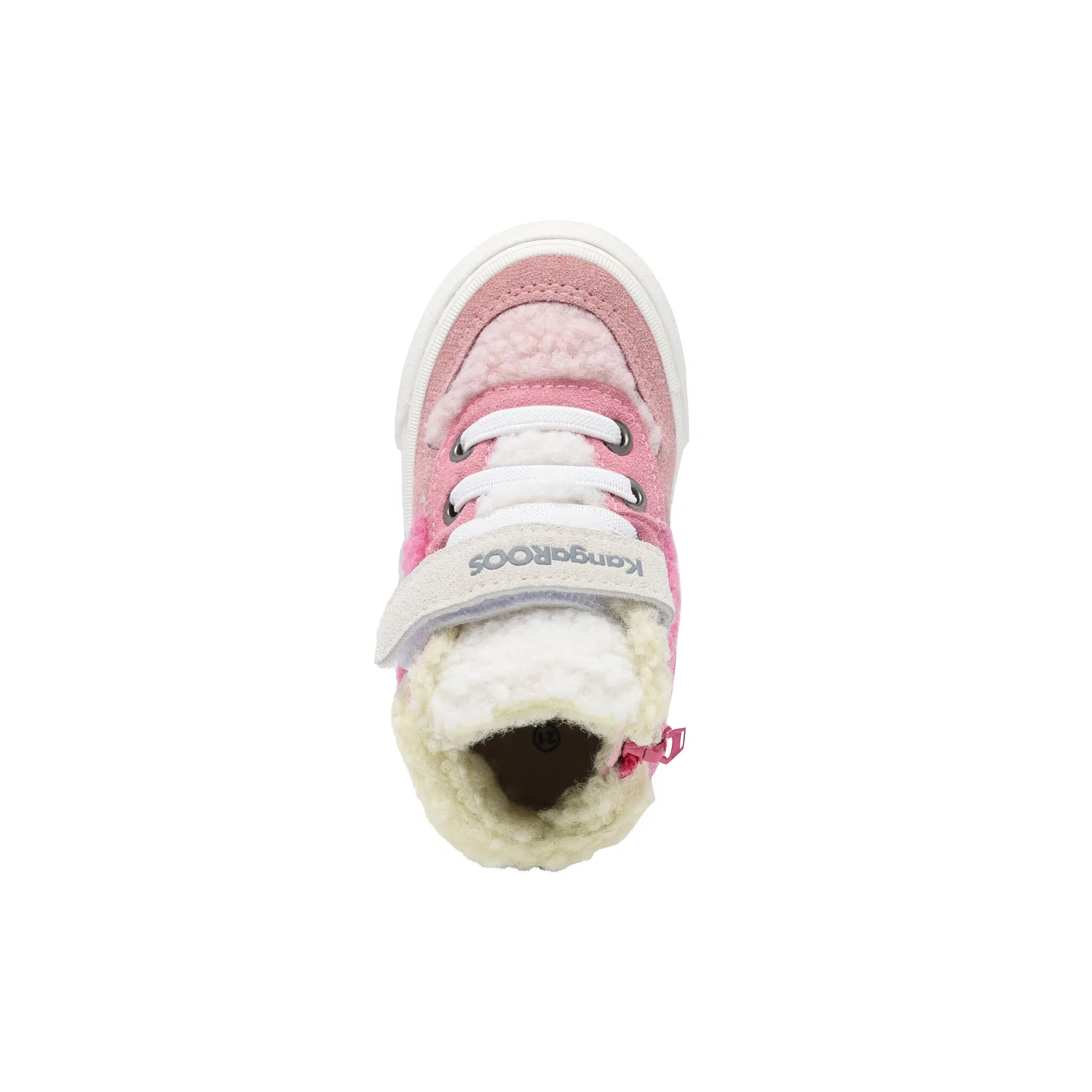 Детские зимние кроссовки с меховой подкладкой KangaROOS, Rose/Multi — фото 4