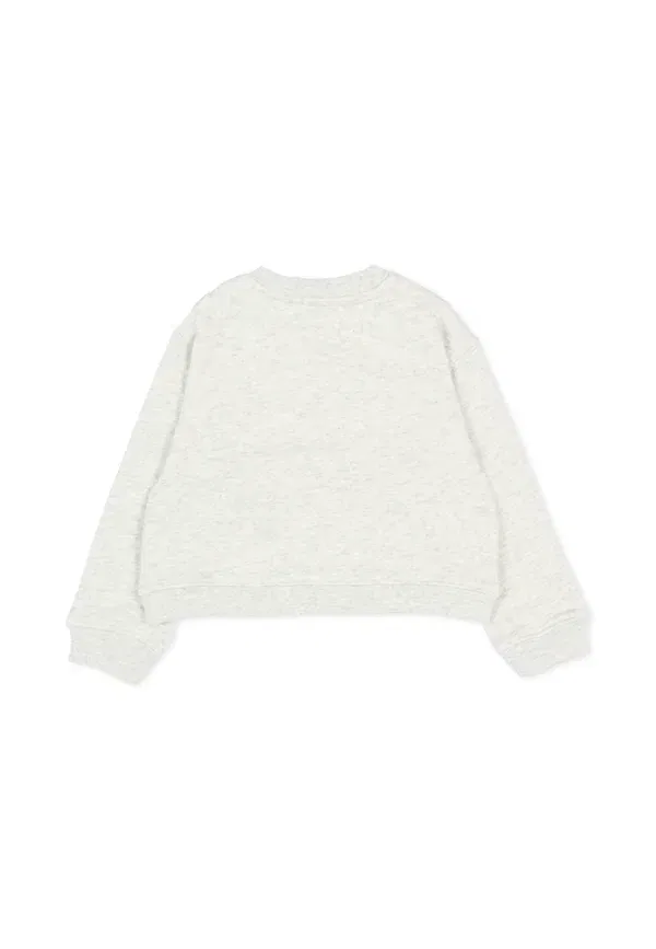Футболка с принтом Long Sleeved Top Palm Angels, серый — фото 2